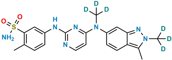 Pazopanib-D6