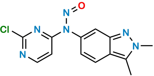 N-Nitroso Pazopanib Pyrimidine Impurity