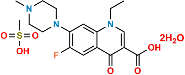 Pefloxacin Mesylate Dihydrate