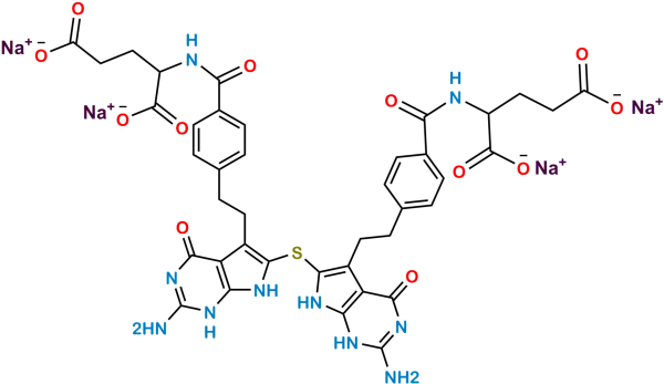 Pemetrexed Thio-bridged Dimer Tetrasodium Salt