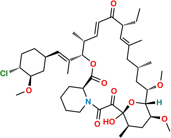 4-epi, 14,15-Dehydrated Pimecrolimus