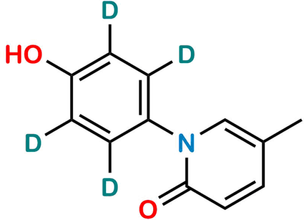 N-(4-Hydroxyphenyl)-5-methyl-2-1H-pyridone D4