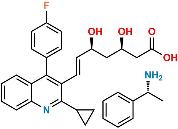 Pitavastatin (+)-Phenylethylamine Salt