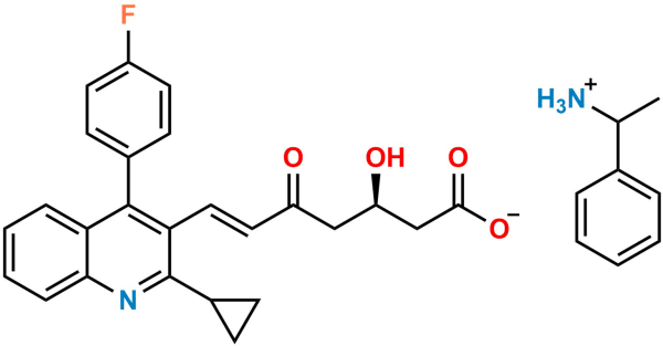 Pitavastatin 5-Oxo Impurity Phenylethylamine Salt