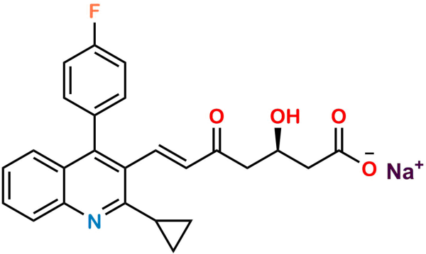 Pitavastatin 5-Oxo Impurity Sodium Salt