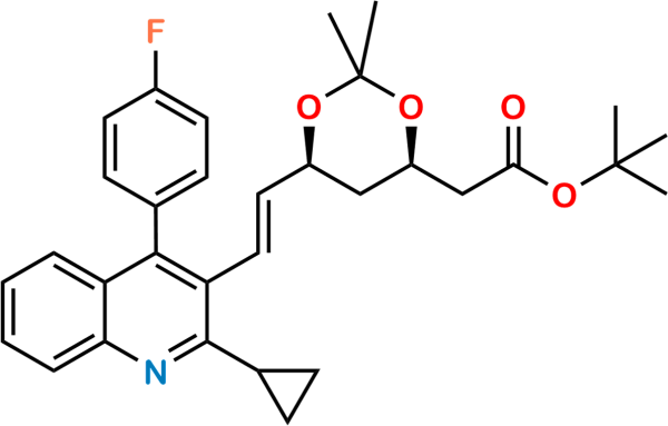 Pitavastatin Acetonide t-Butyl Ester