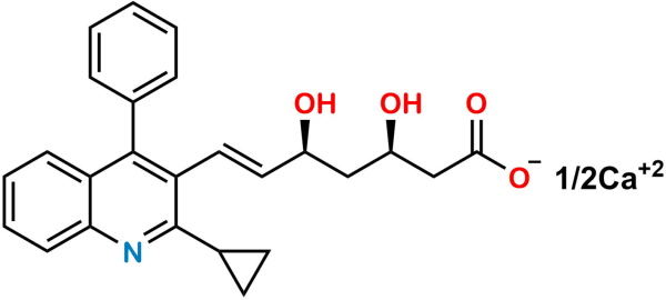 Pitavastatin Desfluoro Impurity (Calcium Salt)