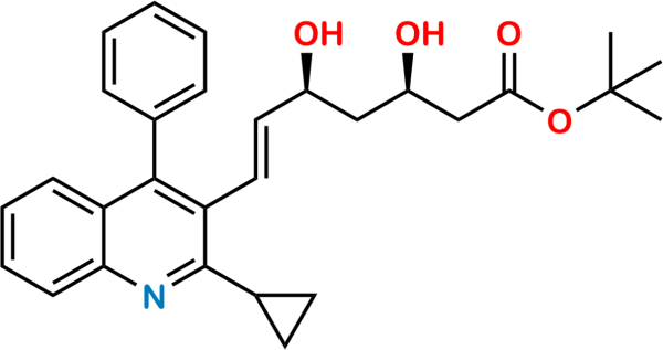 Pitavastatin Desfluoro t-Butyl Ester