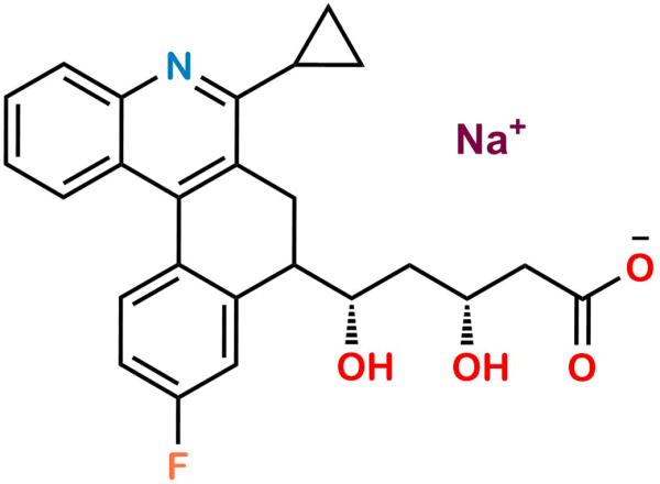 Pitavastatin Dihydrobenzophenanthridine Impurity (Na salt)  