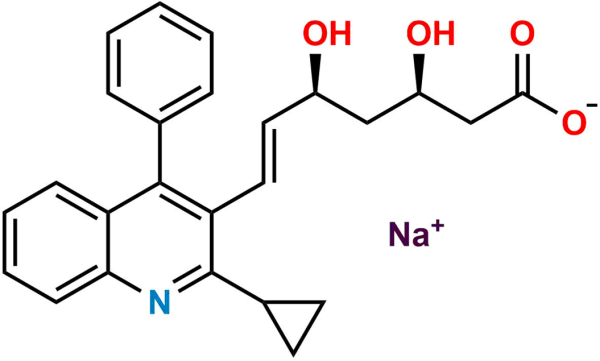 Pitavastatin Sodium Desfluoro Impurity