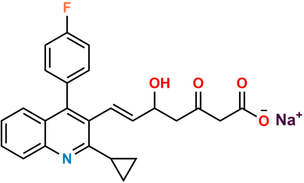 Pitavastatin-3-Oxo Sodium Salt