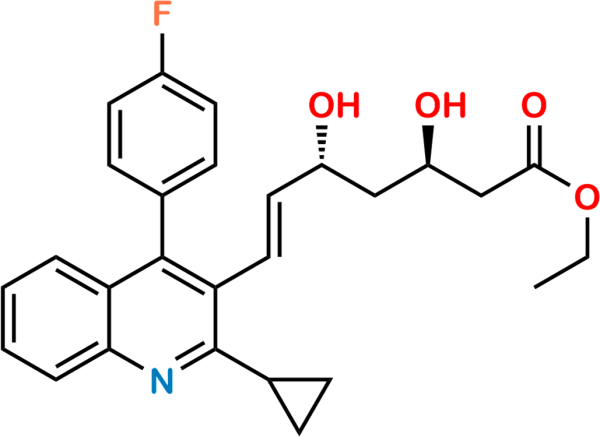 Pitavastatin (3R,5R)-Isomer Ethyl Ester