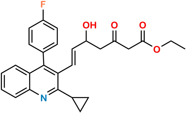 Pitavastatin 3-Oxo Ethyl Ester