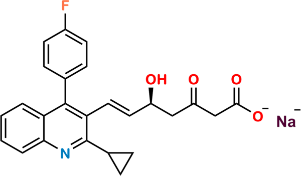 Pitavastatin 3-Oxo Sodium