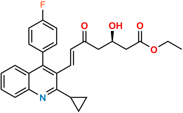 Pitavastatin 5-Oxo Ethyl Ester 