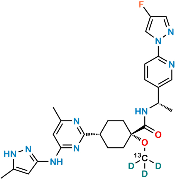 Pralsetinib-13C-d3