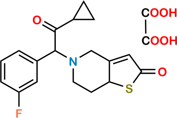 Prasugrel meta-Fluoro Isomer Thiolactone Oxalate