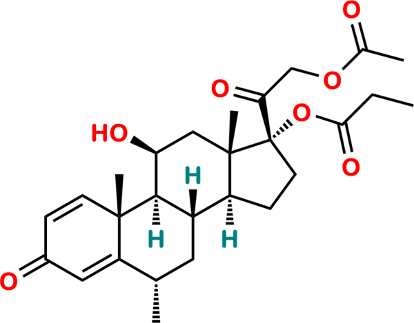 6α-Methyl Prednisolone Aceponate