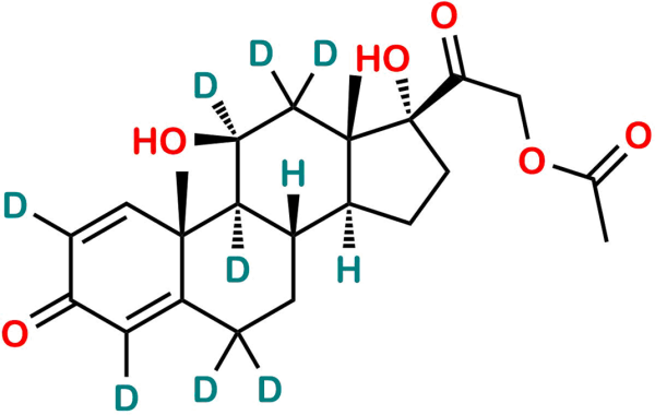 Prednisolone D8 Acetate