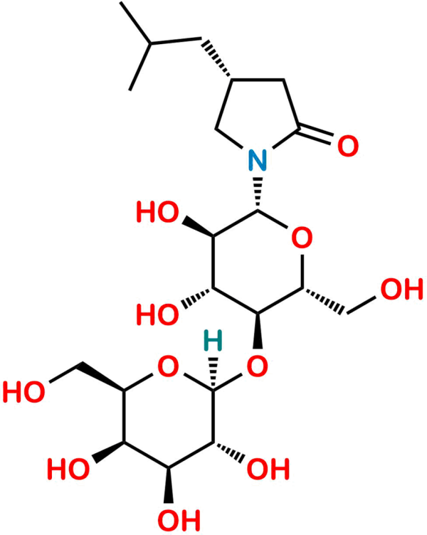 (4R)-Pregabalin Amide Lactose Adduct