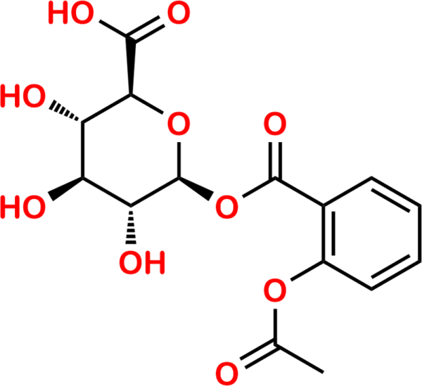 Acetylsalicylic acid acyl-d-glucuronide (Aspirin acyl-d-glucuronide)