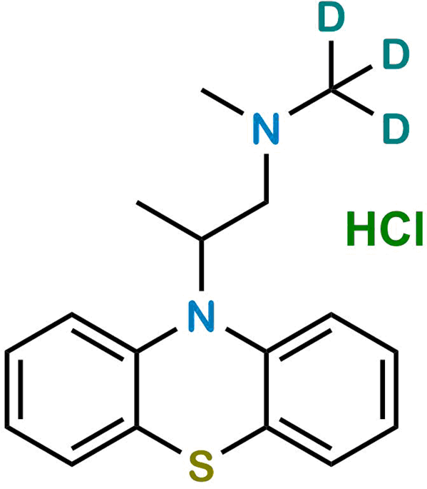 Iso-Promethazine-d3 Hydrochloride