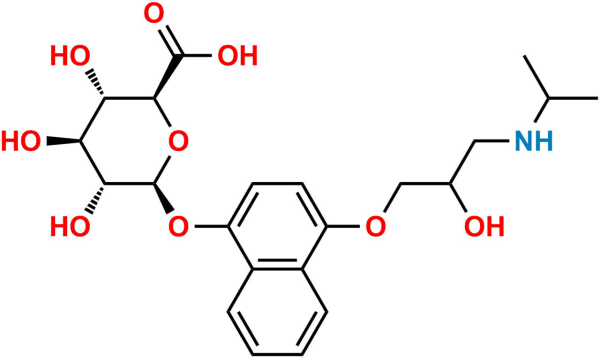 4-Hydroxy Propranolol b-D-Glucuronide