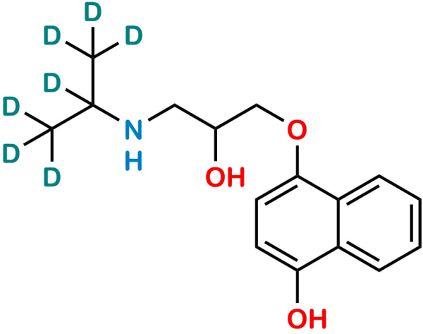 4-Hydroxy Propranolol D7