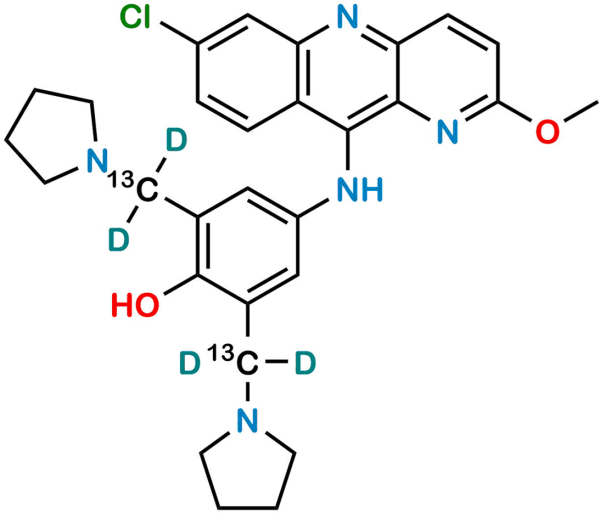 Pyronaridine-13C2,D4