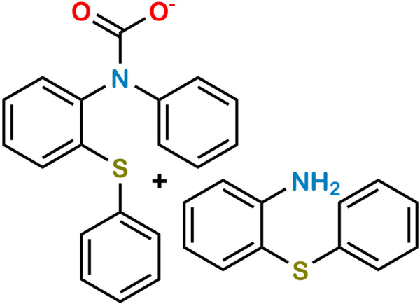 2-amino biphenyl sulphide and phenyl-2-(phenylthio)-phenylcarbamate