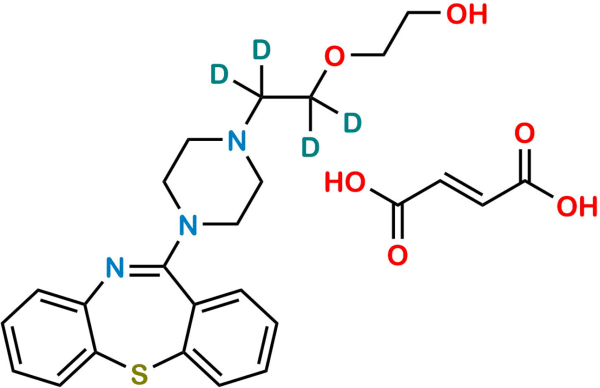 Quetiapine D4 Fumarate (Possibility 2)