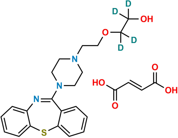 Quetiapine D4 Fumarate (Possibility 1)