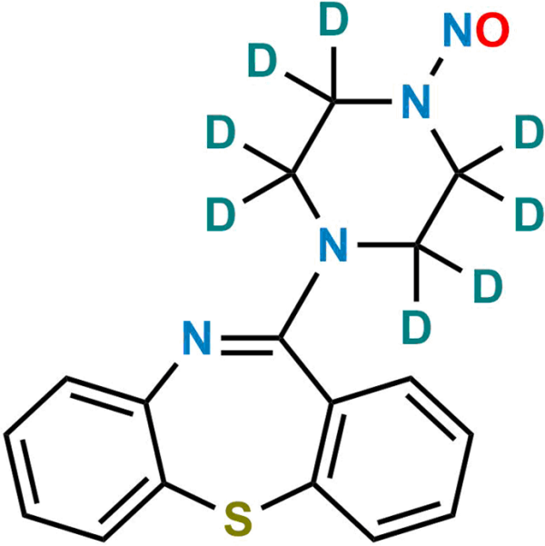 N-Nitroso Quetiapine EP Impurity B D8