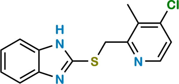 Rabeprazole 4-Chloro Analog Sulfide