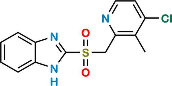 Rabeprazole 4-Chloro Analog Sulfone