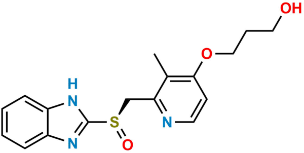 (R)-O-Desmethyl Rabeprazole Impurity