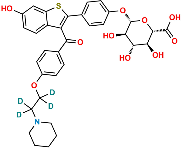 Raloxifene D4 4-glucuronide