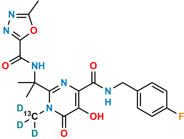 Raltegravir 13C D3