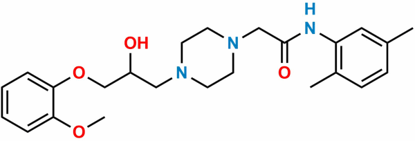 2,5-Dimethyl Ranolazine Impurity