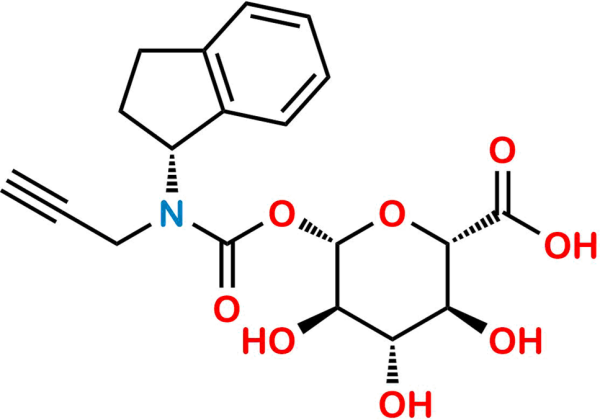 Rasagiline N-Carbamoyl β-D-Glucuronide