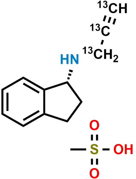 Rasagiline-13C3 Mesylate
