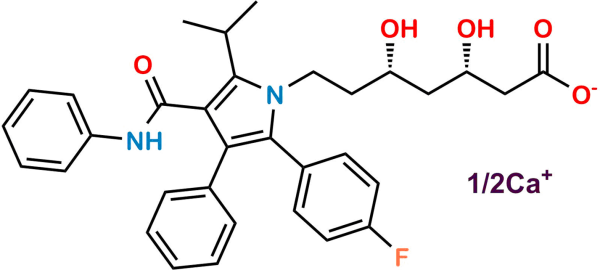 Atorvastatin EP Impurity E Calcium salt