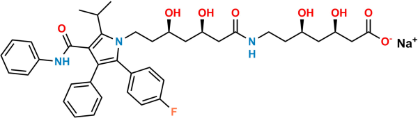 Atorvastatin EP Impurity F Sodium salt