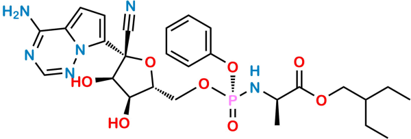 Remdesivir R-P D-alanine isomer