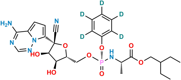 Remdesivir R-P isomer D5