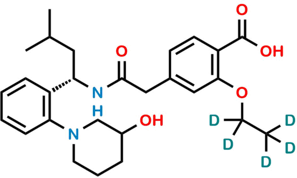 3-hydroxy Repaglinide D5