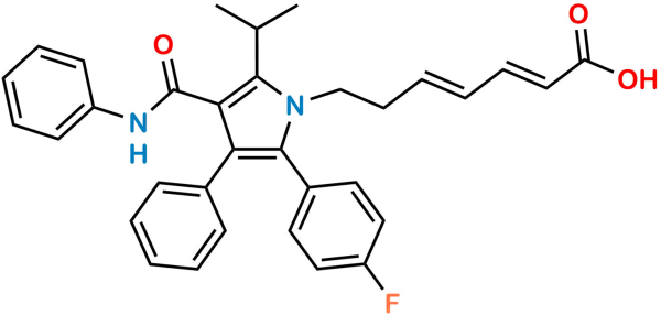 Atorvastatin 2,3,4,5-Dianhydro Acid