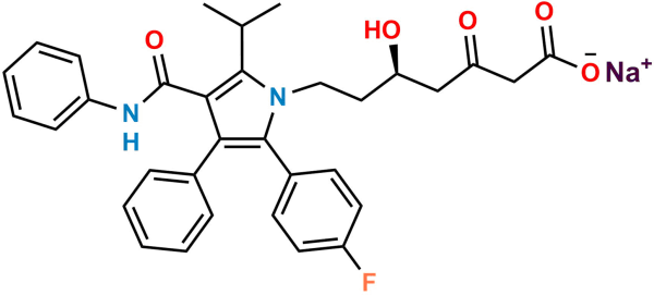 Atorvastatin EP Impurity O Sodium salt