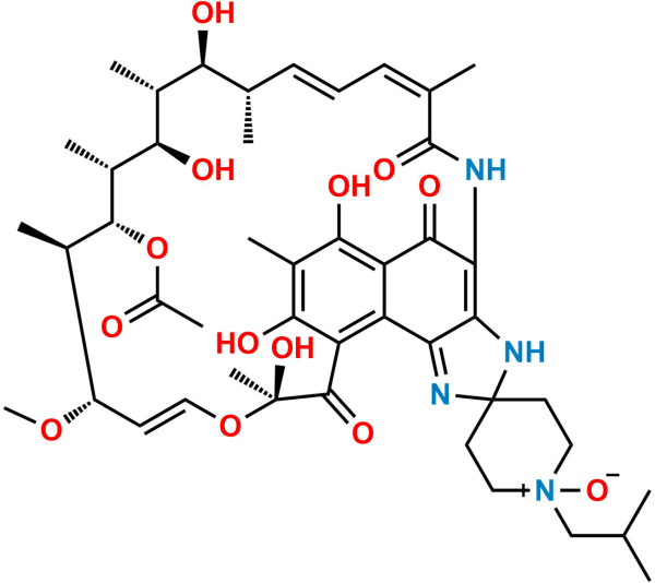 Rifabutin N-Oxide Open Ring