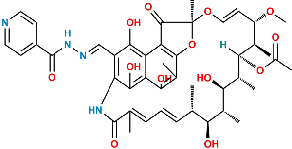 3-Formyl Rifamycin Isonicotinoyl Hydrazone